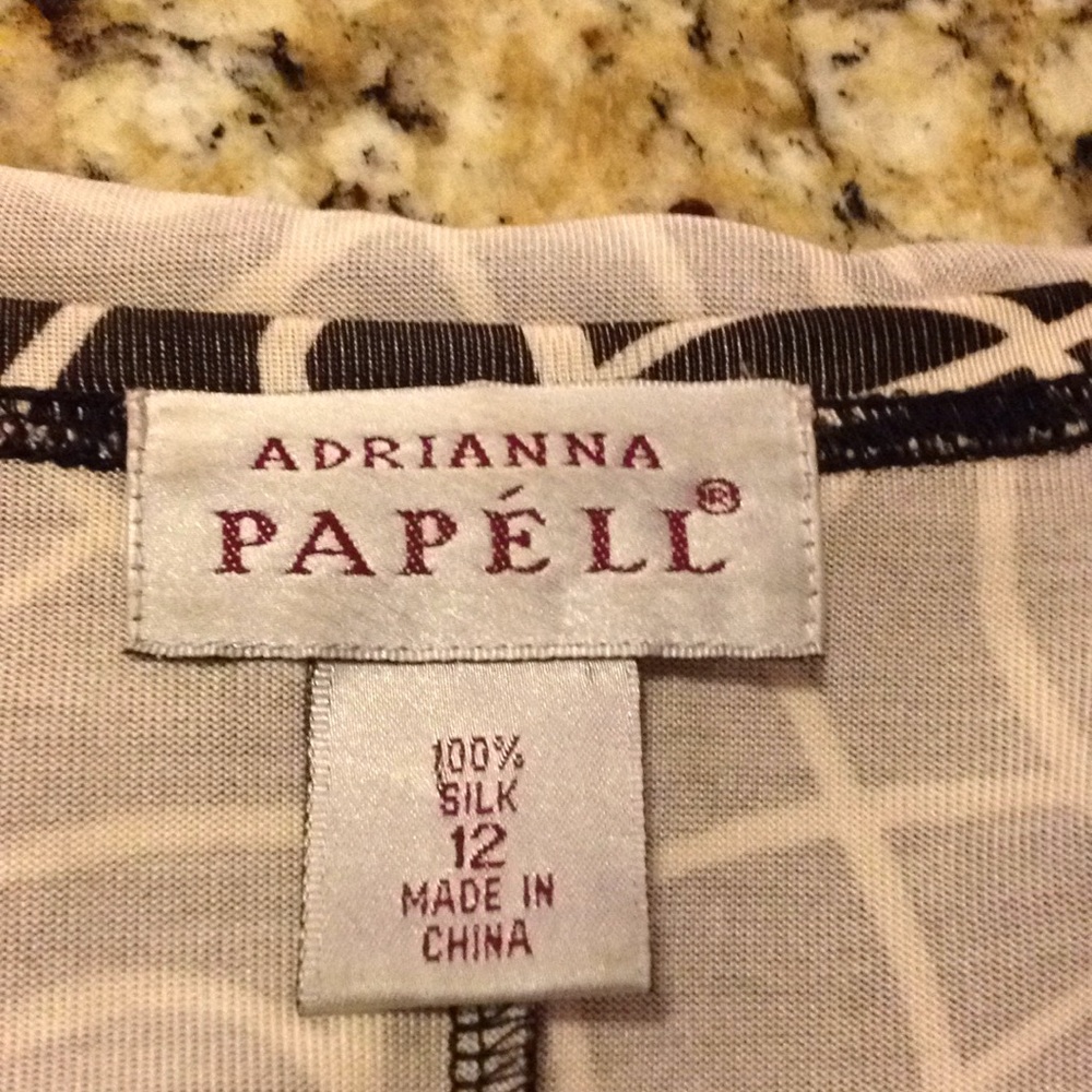 Adrianna Papell Silk Dress - Picture 5 of 5